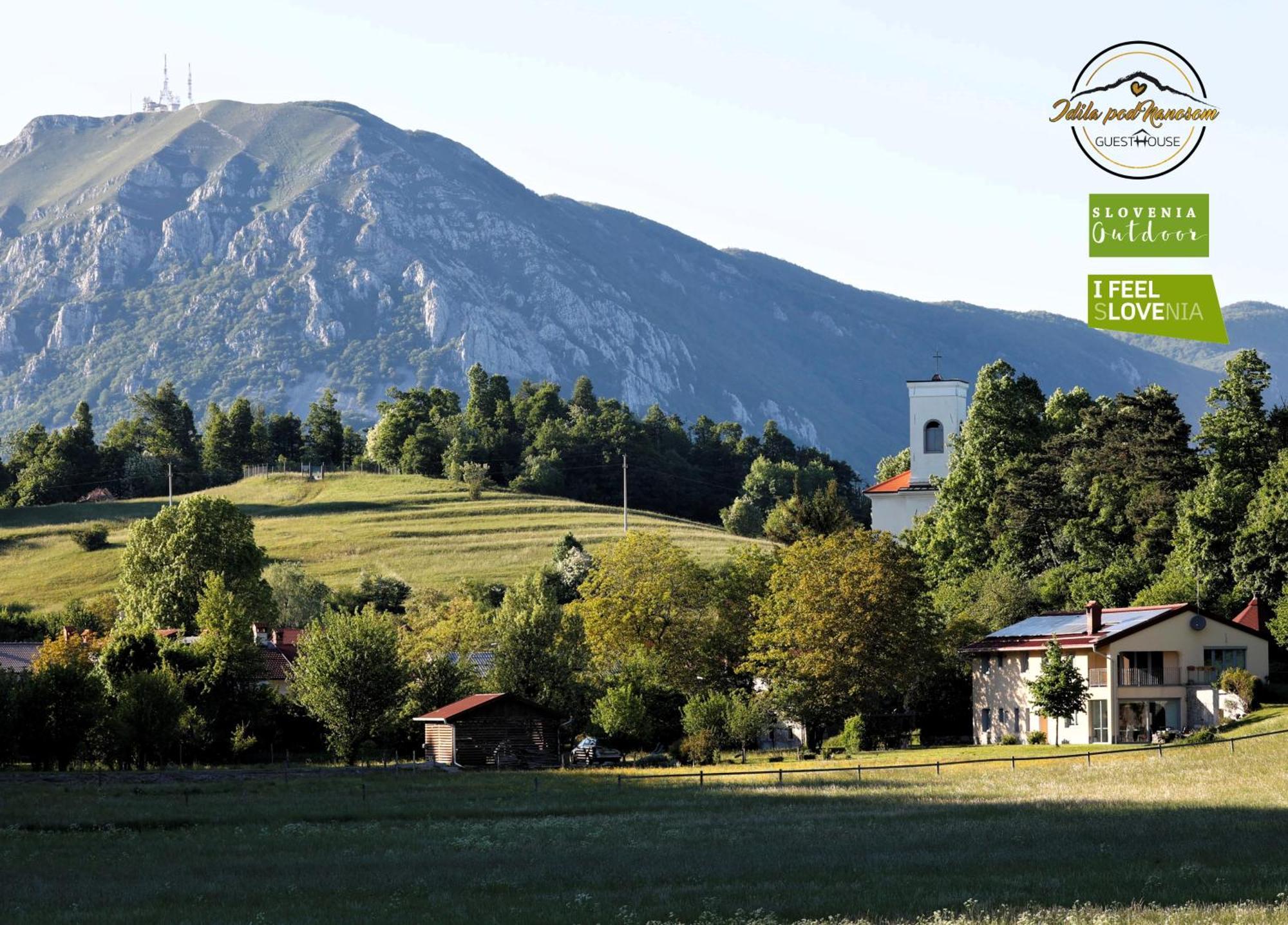 Guesthouse Idila Pod Nanosom Senozece Exteriér fotografie